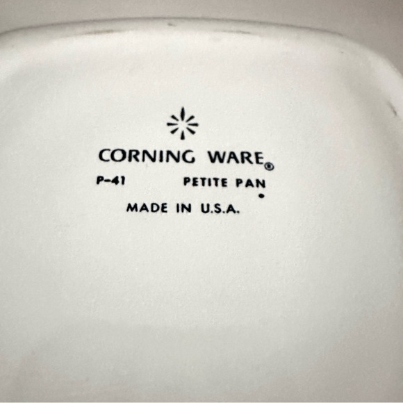 Vintage Corning Ware - P-41 Petite Pan, Cornflower Blue, Baking Dish, 🇨🇦 - Picture 4 of 5